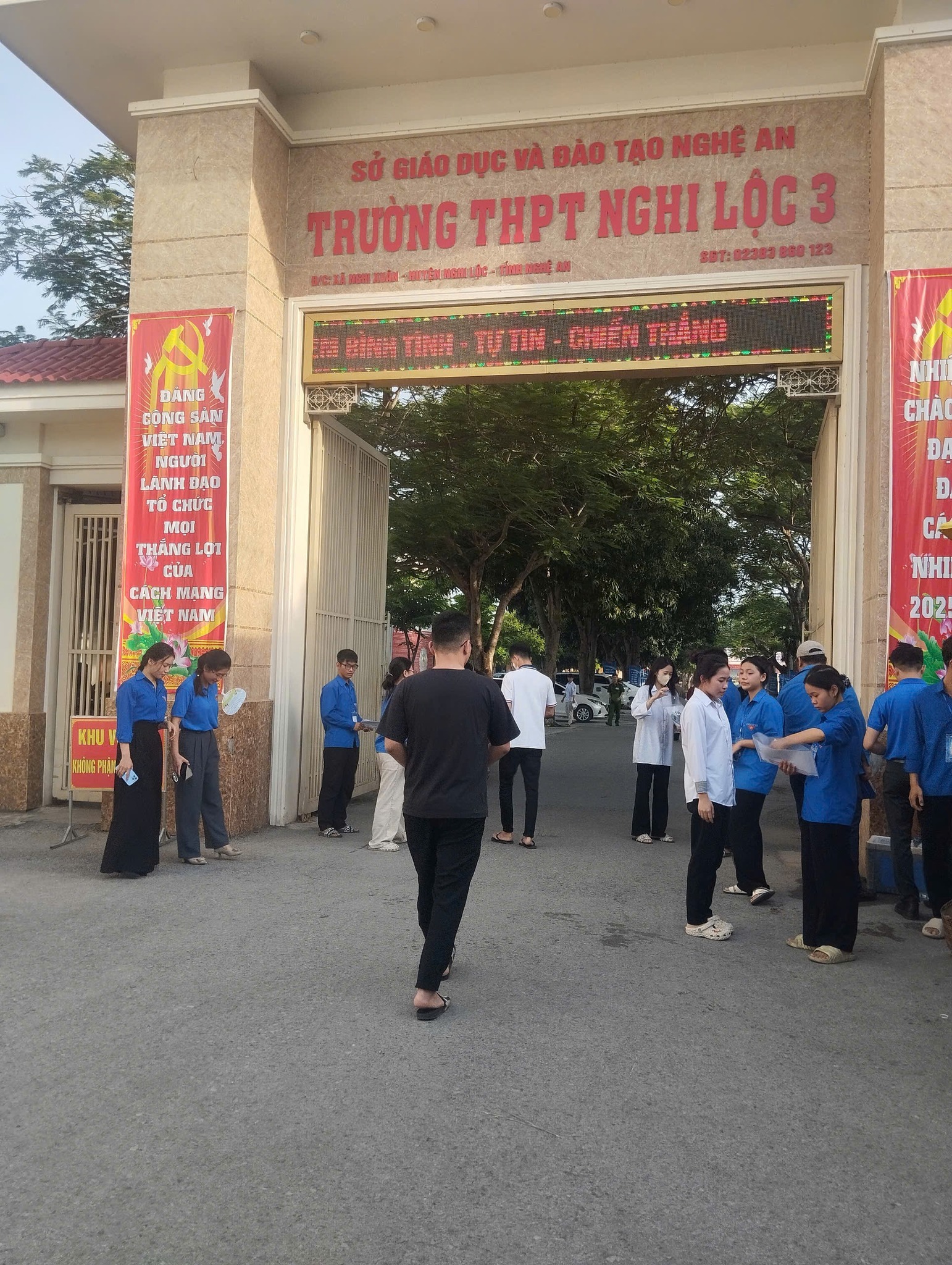 Hỗ trợ thí sinh kiểm tra trước khi vào điểm thi